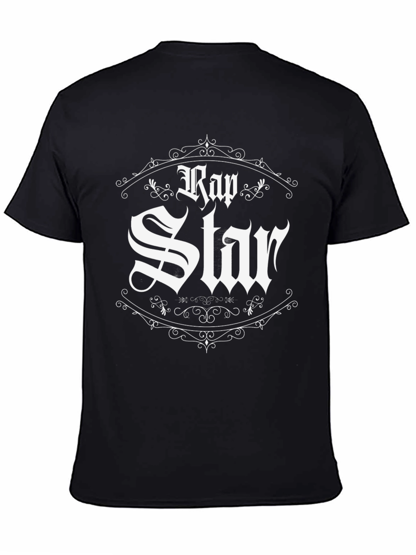 Rap Star Black T-Shirt