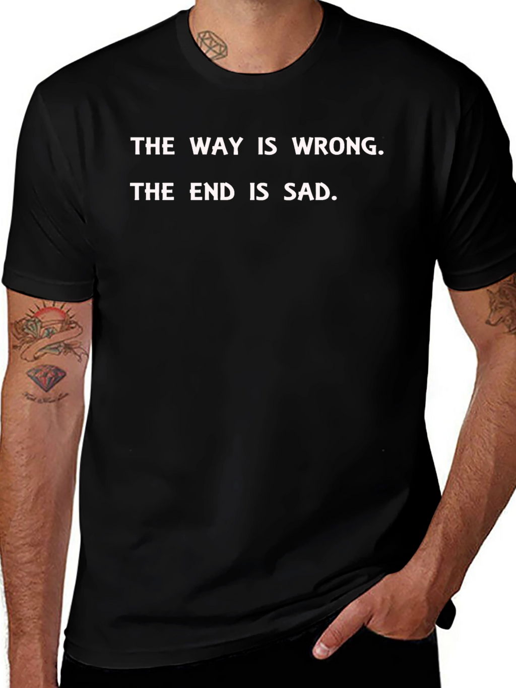 The Way is Wrong T-Shirt - Graphic Tee