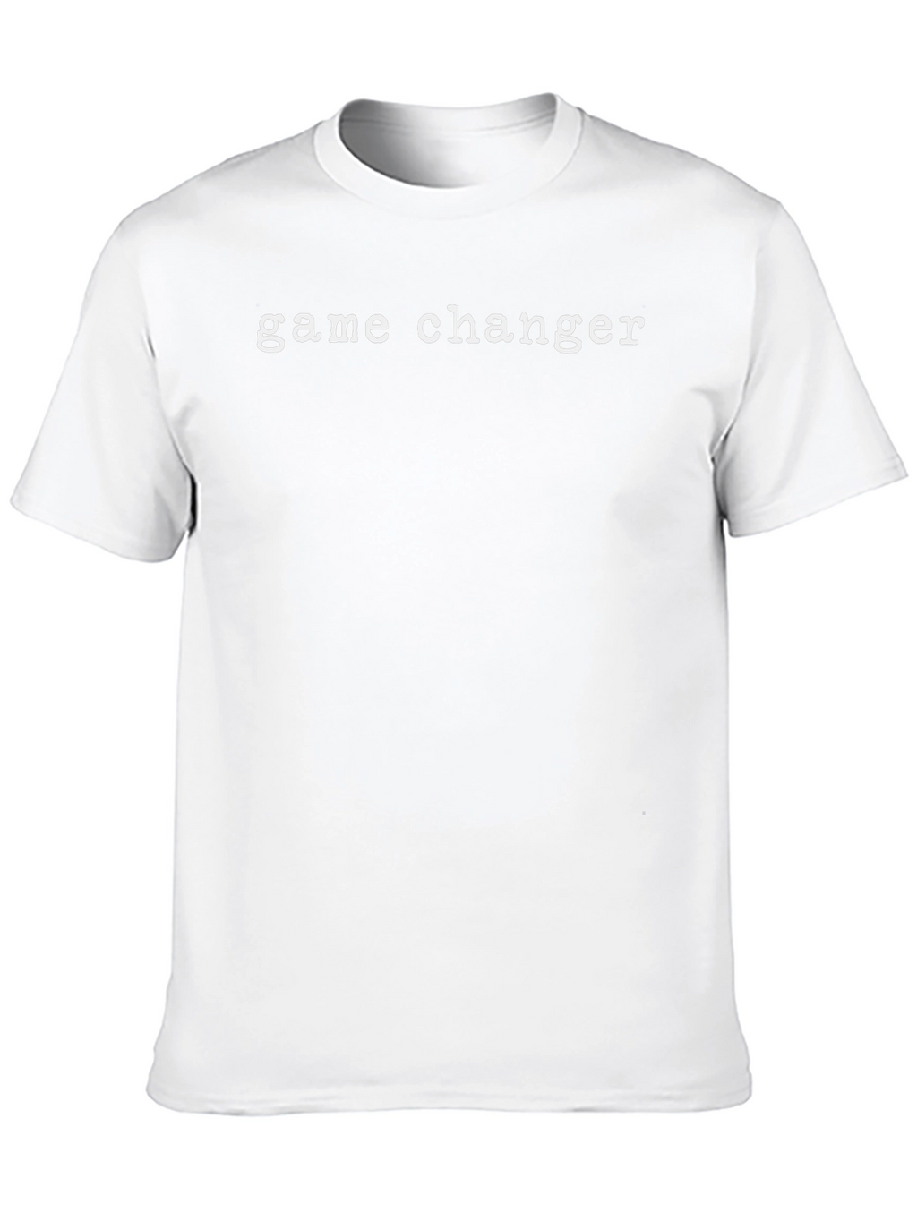 Game Changer Graphic Tee - Stylish Black Cotton T-Shirt