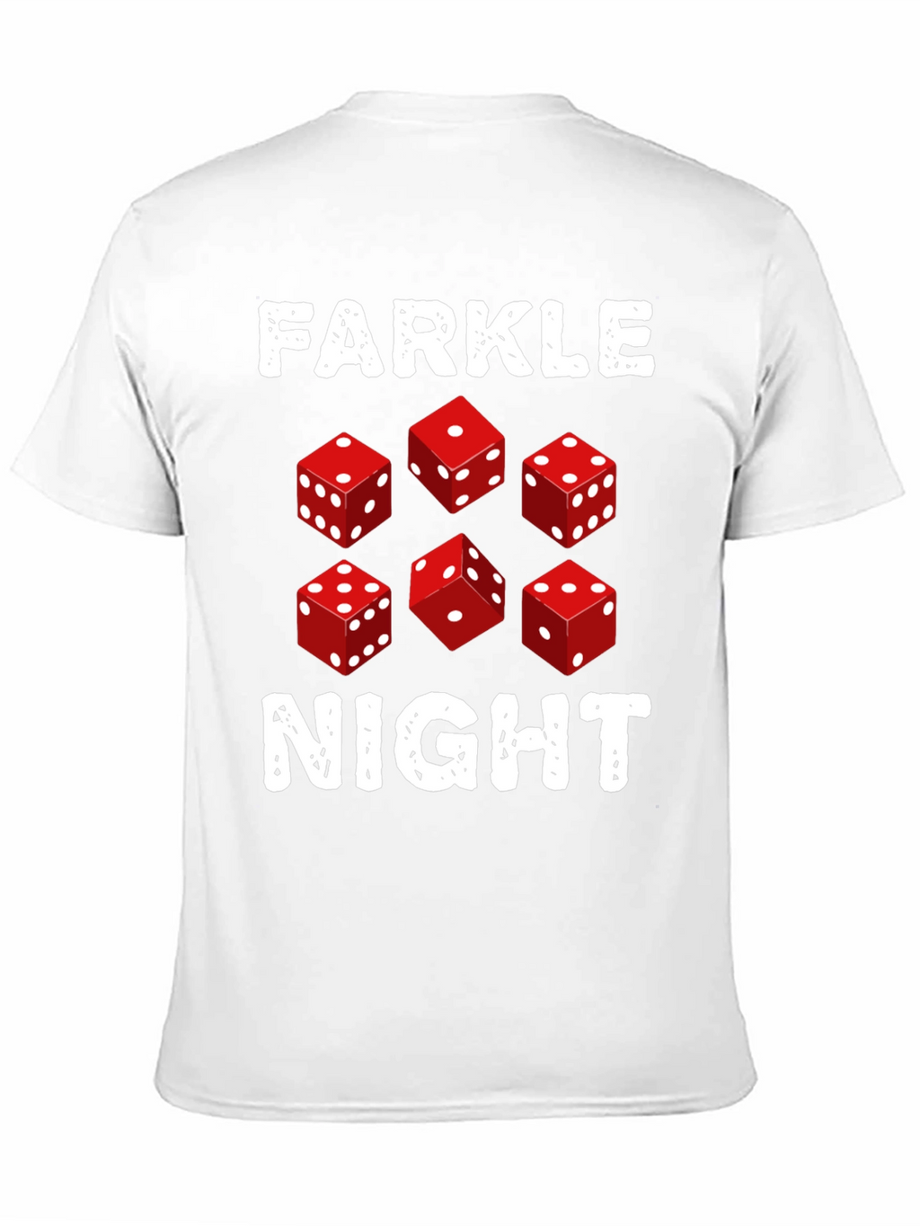 Farkle Night Dice Game Graphic T-Shirt