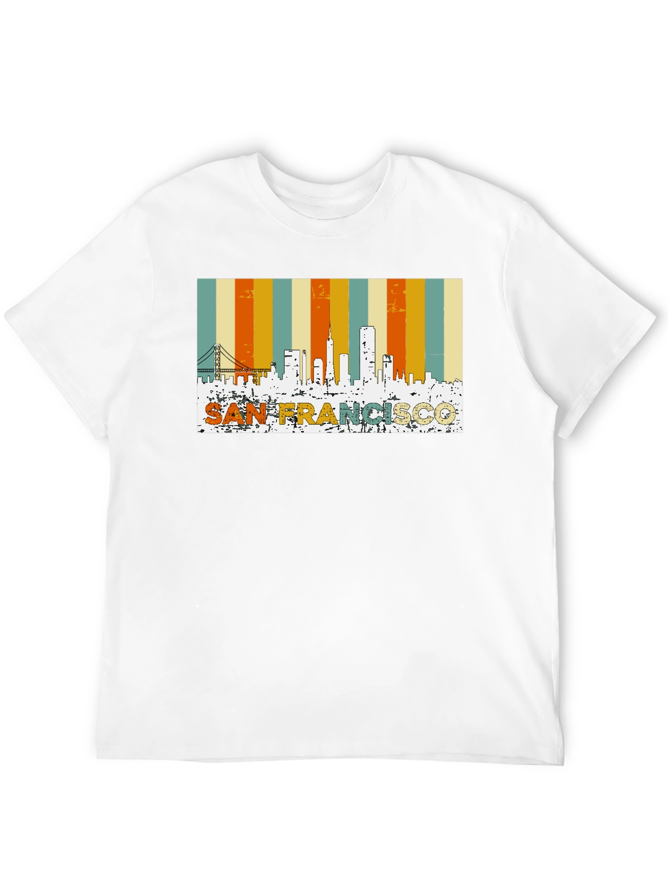 San Francisco Retro Skyline T-Shirt