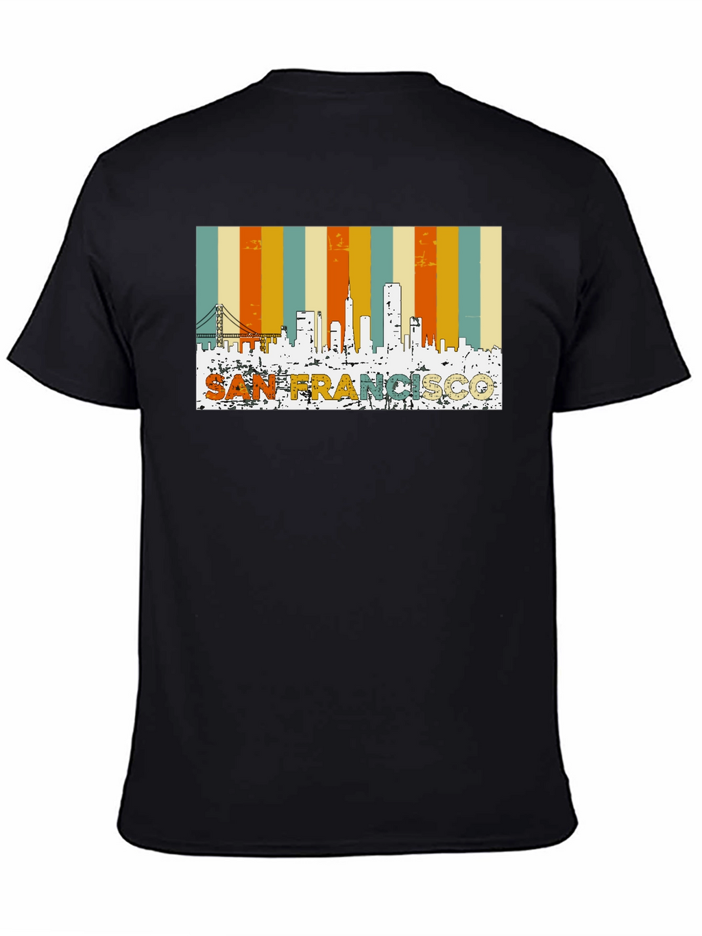 San Francisco Retro Skyline T-Shirt