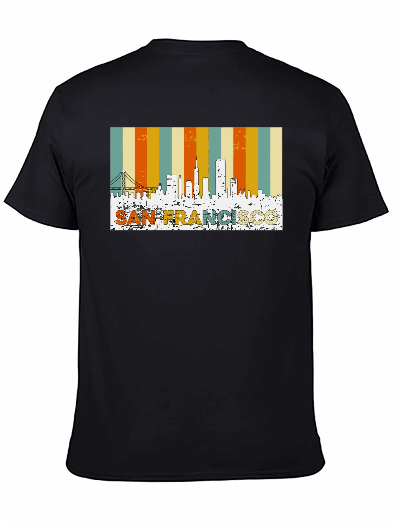 San Francisco Retro Skyline T-Shirt
