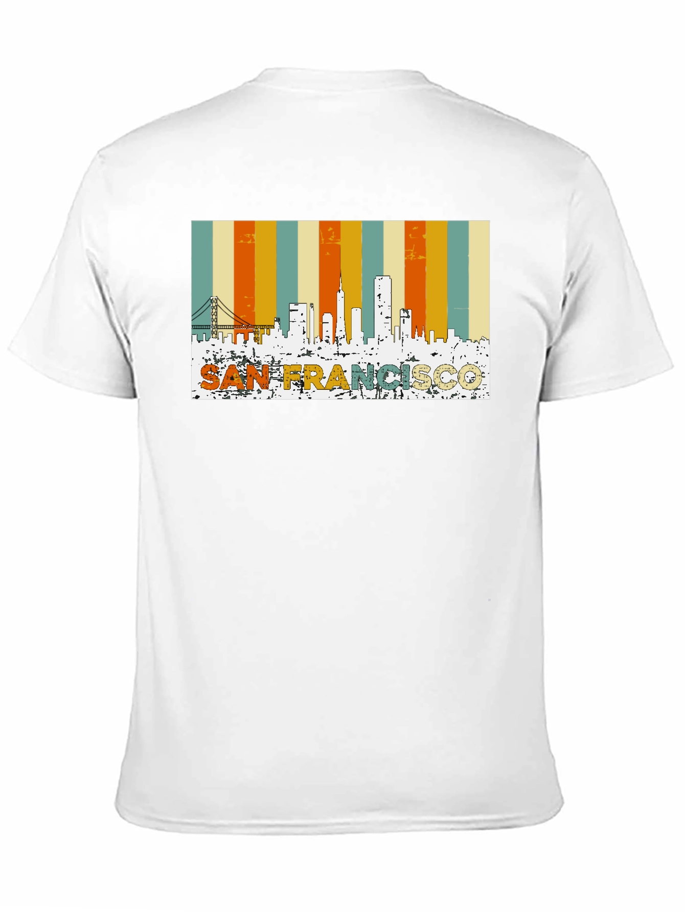 San Francisco Retro Skyline T-Shirt
