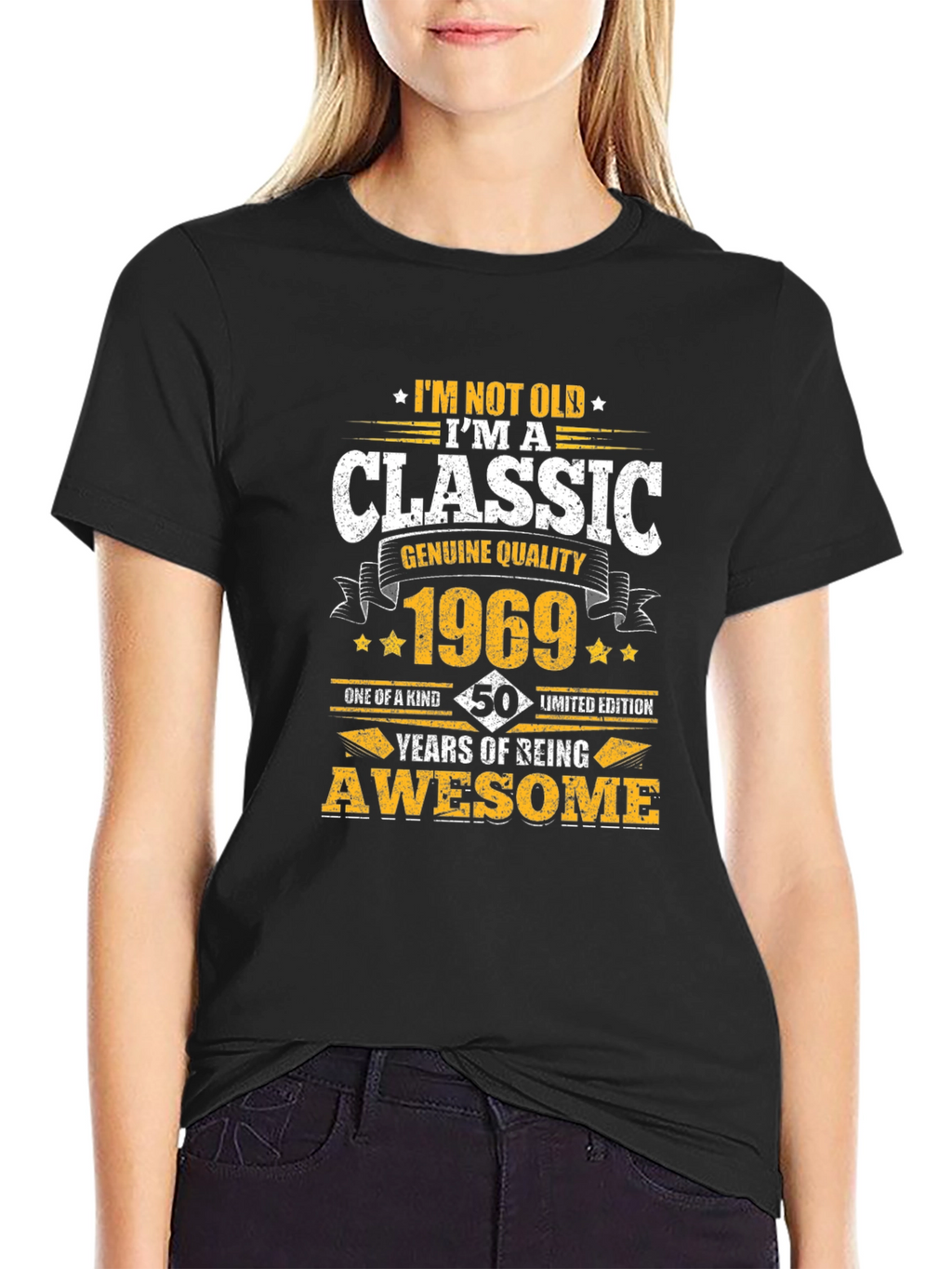 Classic 1969 50th Birthday Awesome Limited Edition T-Shirt