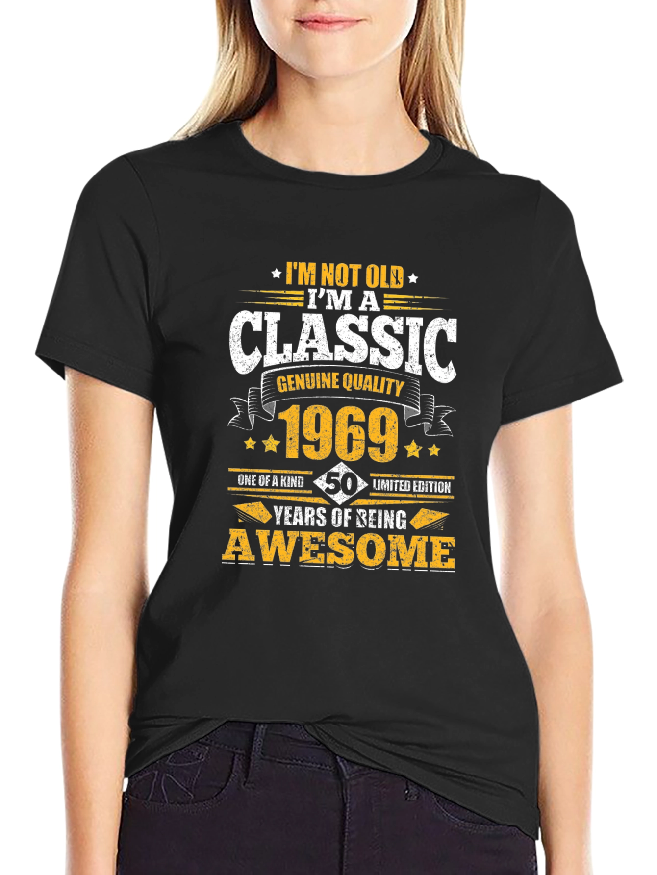 Classic 1969 50th Birthday Awesome Limited Edition T-Shirt