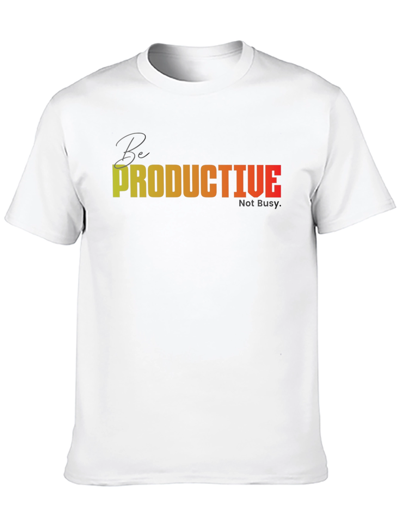 Productive Black T-Shirt