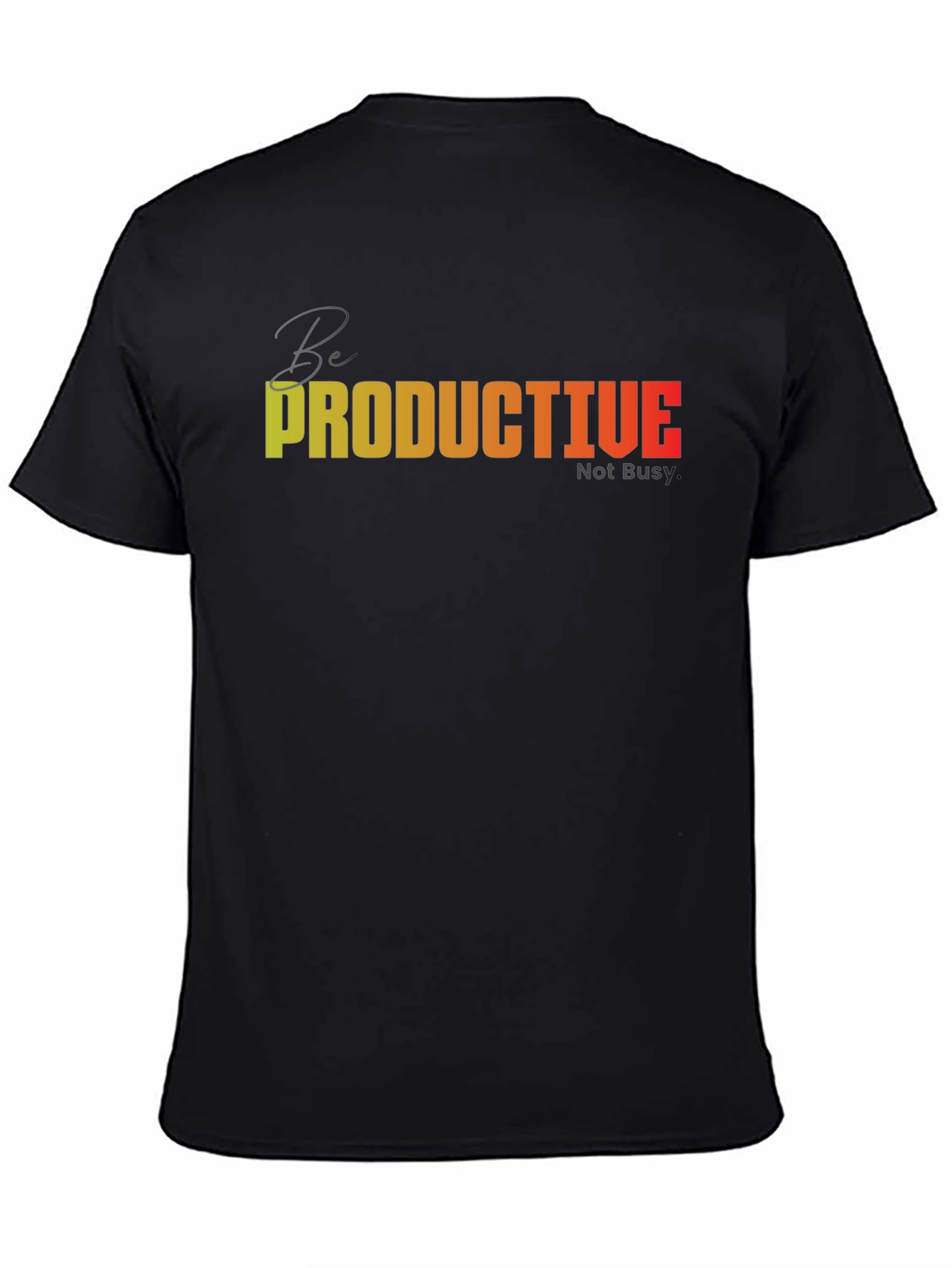 Productive Black T-Shirt