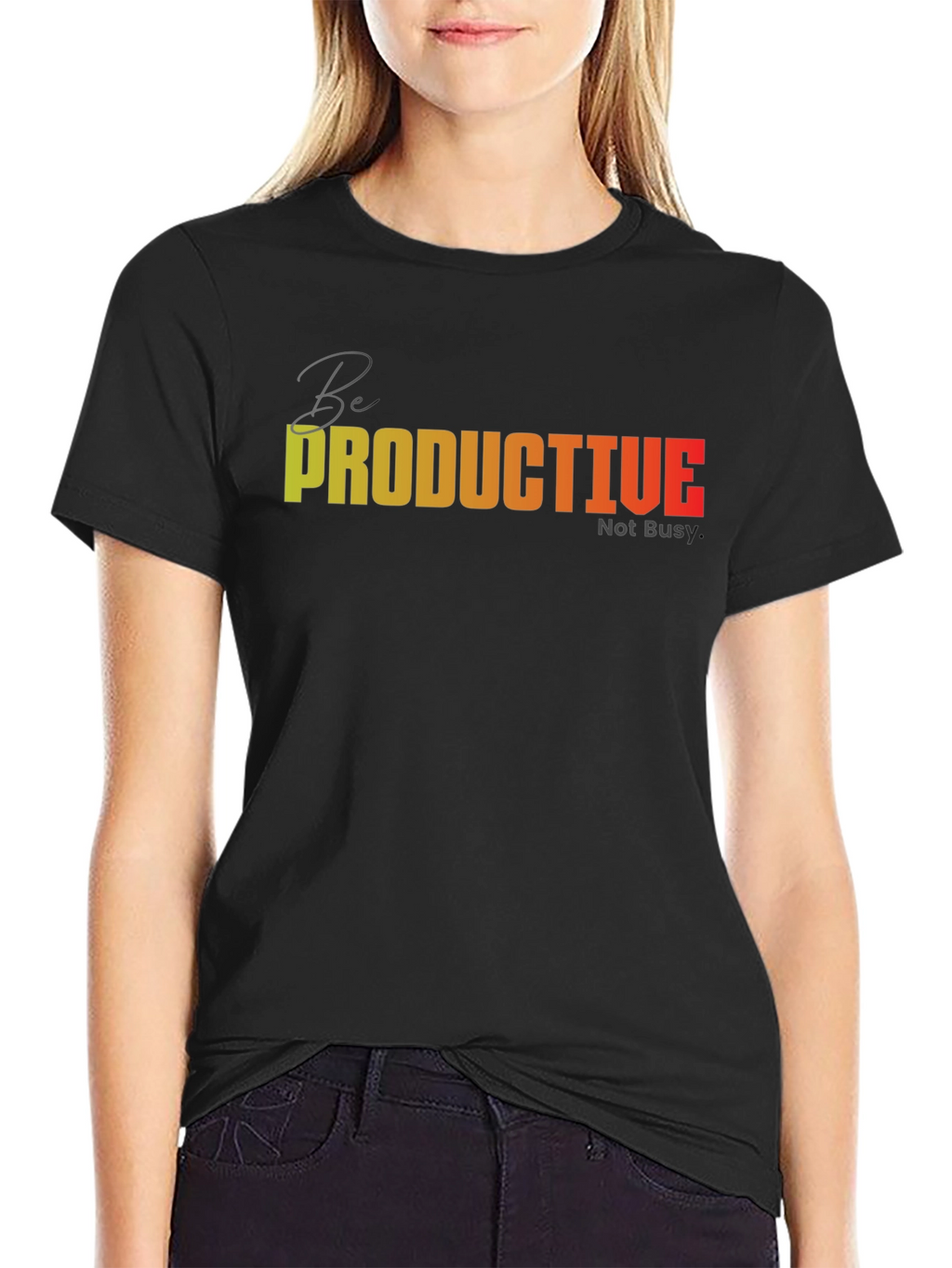 Productive Black T-Shirt