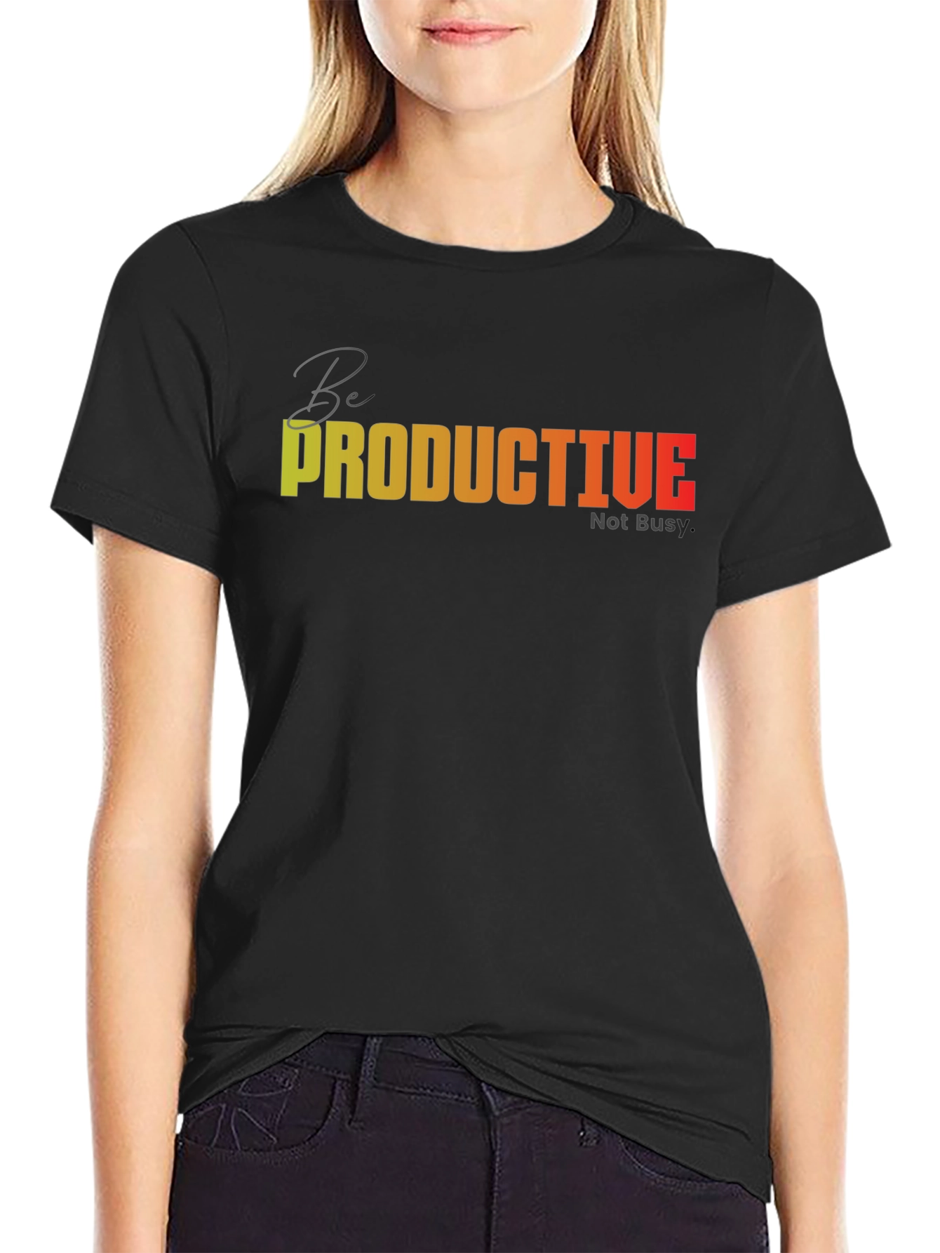 Productive Black T-Shirt