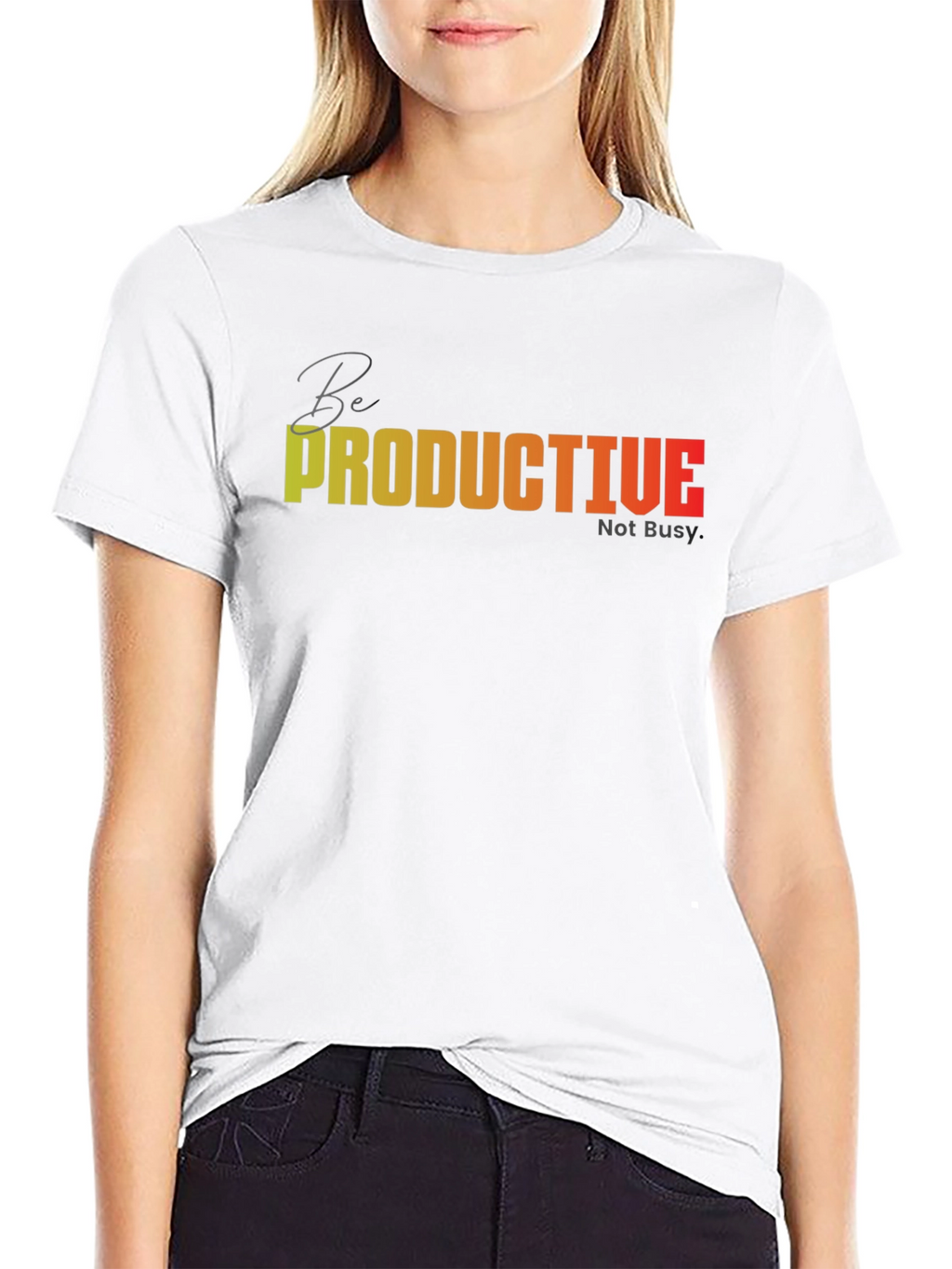 Productive Black T-Shirt