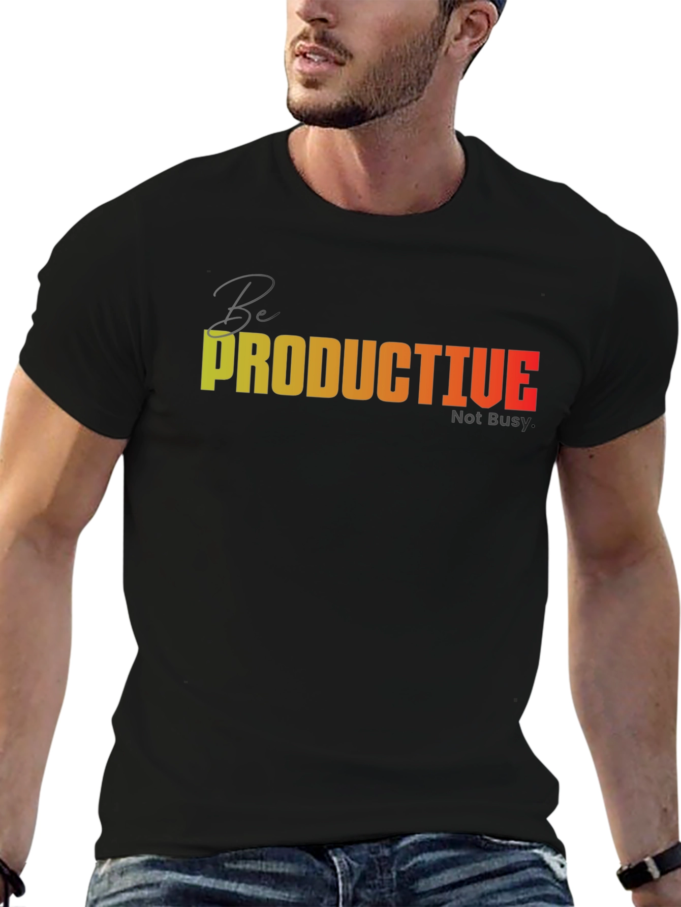 Productive Black T-Shirt