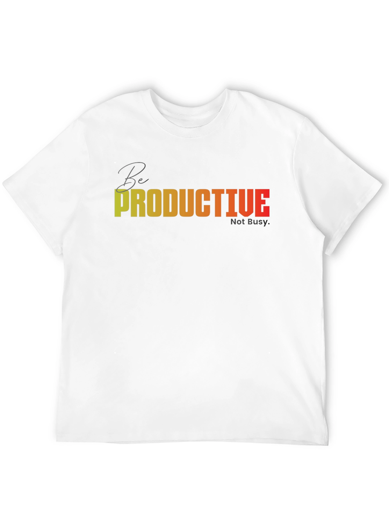 Productive Black T-Shirt