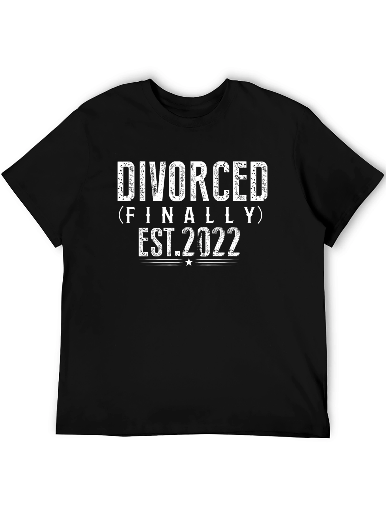 Divorced Finally Est. 2022 T-Shirt