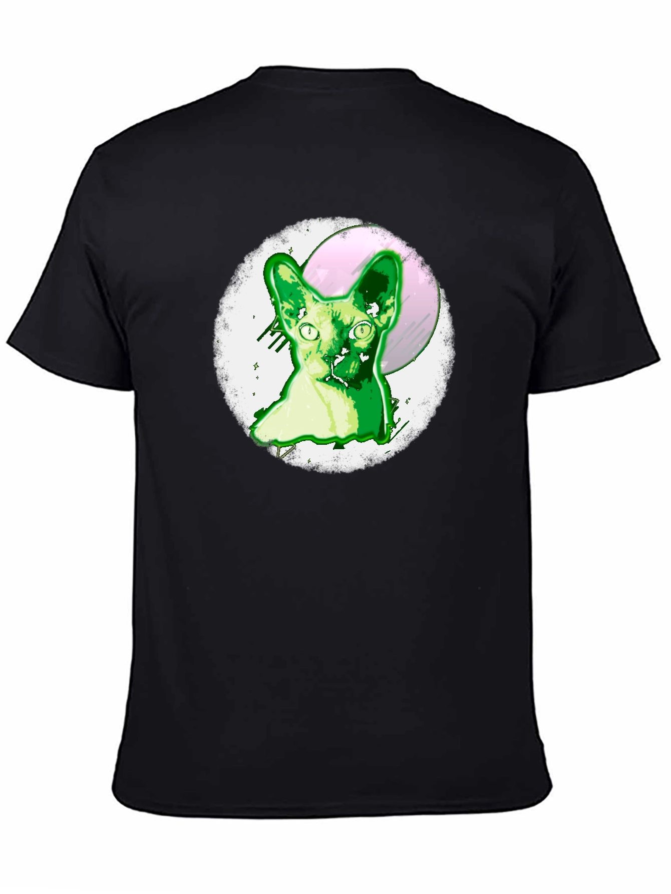 Sphynx Cat Graphic Tee - Unique Design