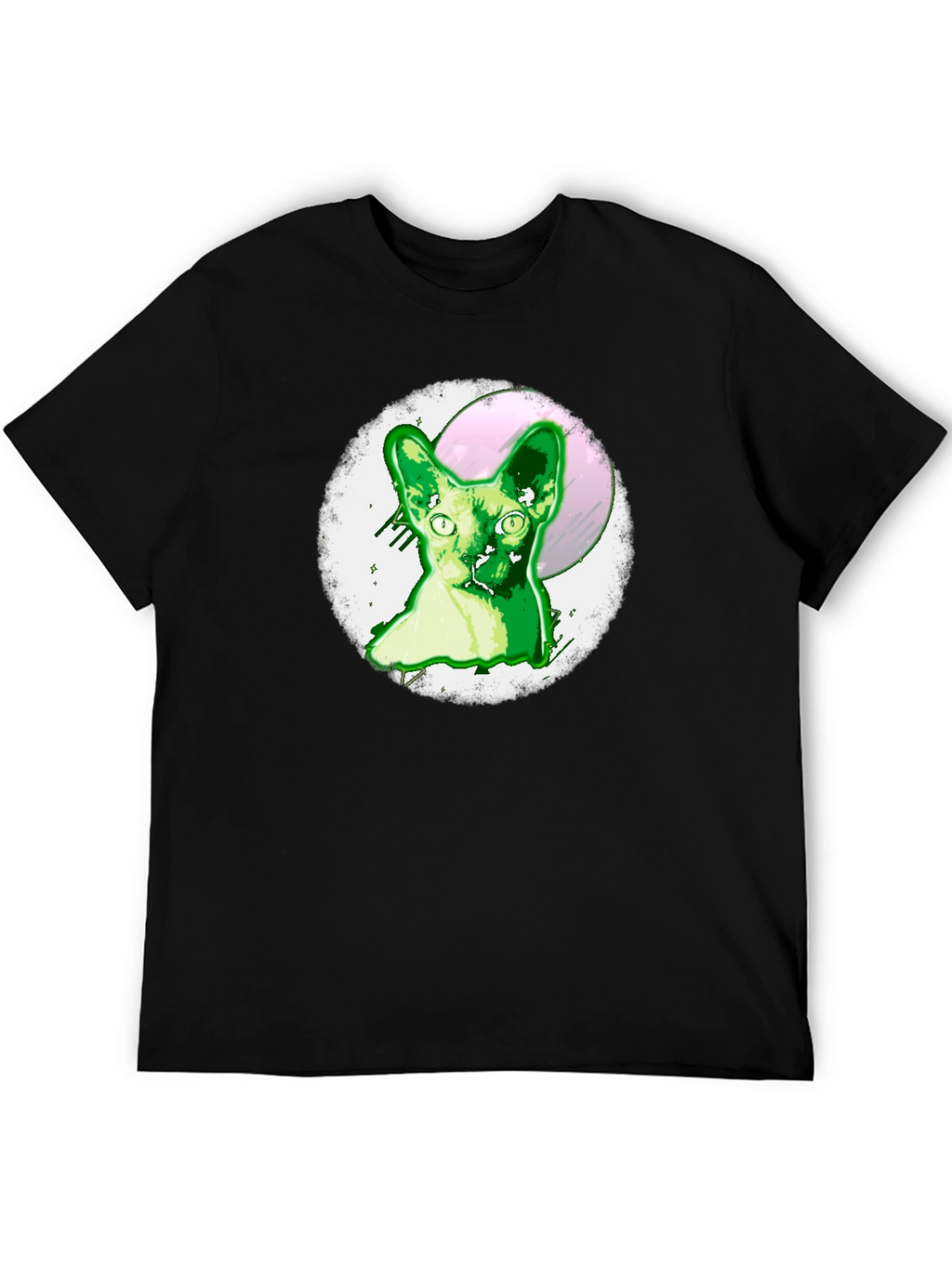 Sphynx Cat Graphic Tee - Unique Design