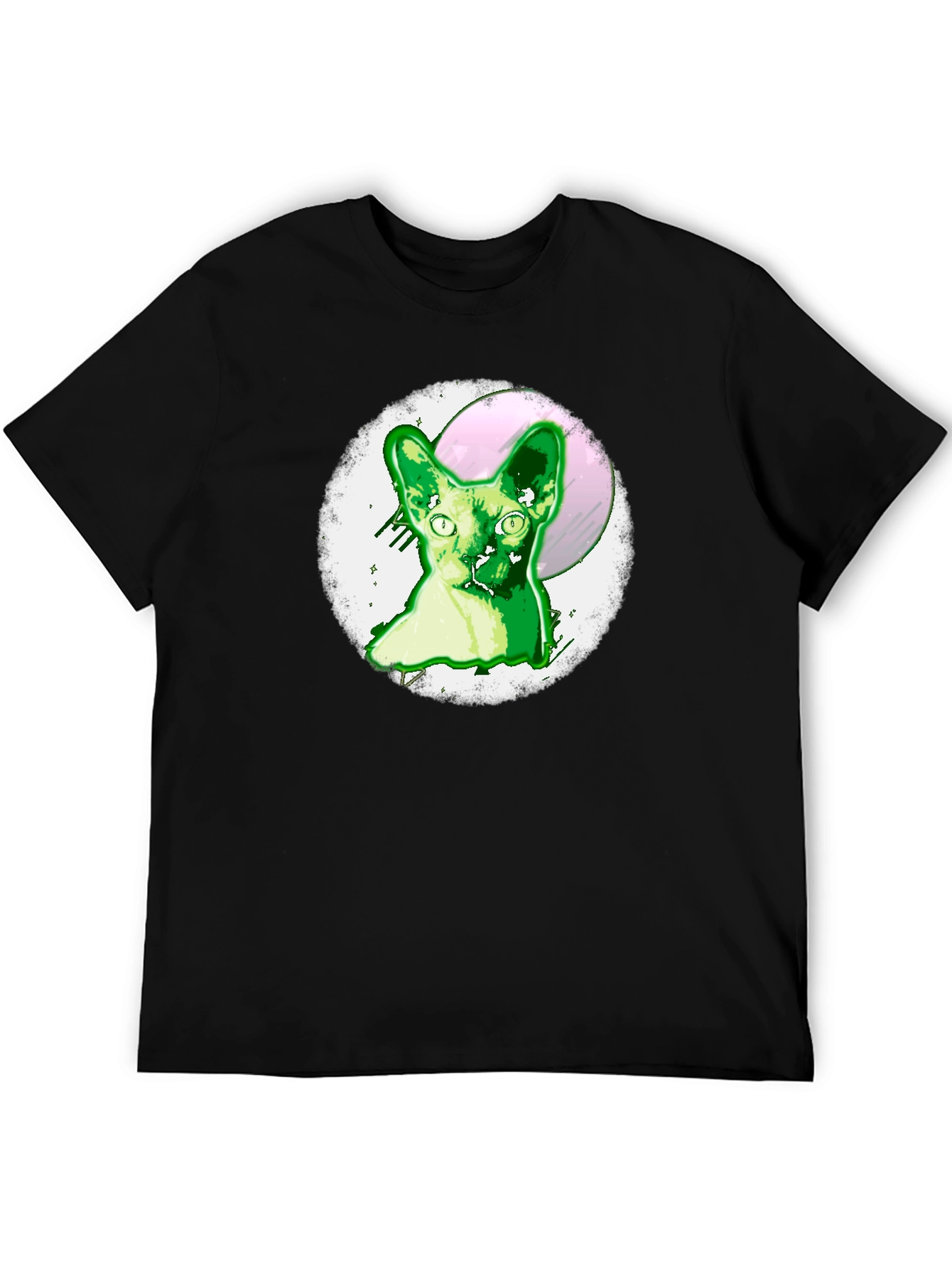 Sphynx Cat Graphic Tee - Unique Design