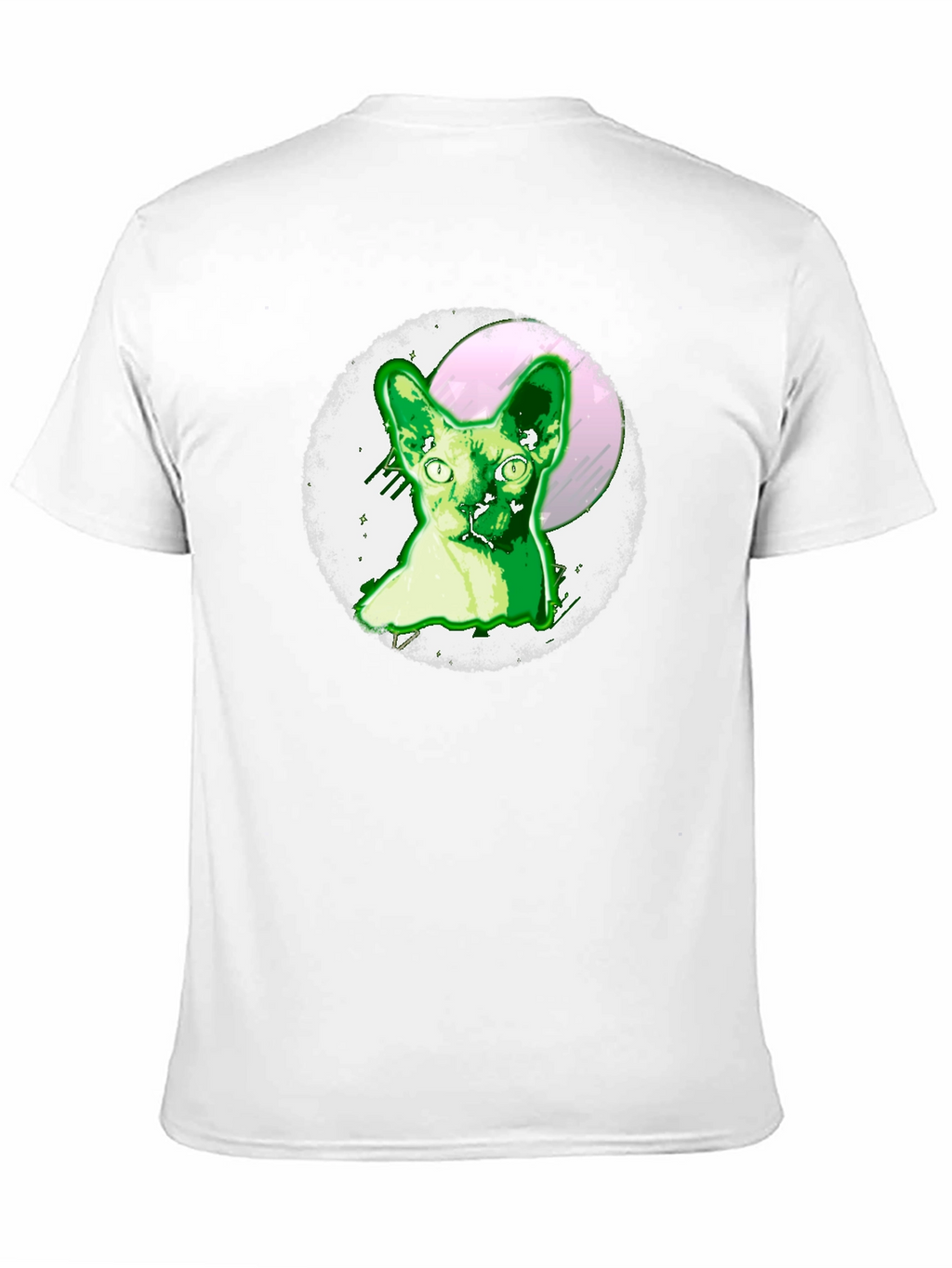 Sphynx Cat Graphic Tee - Unique Design