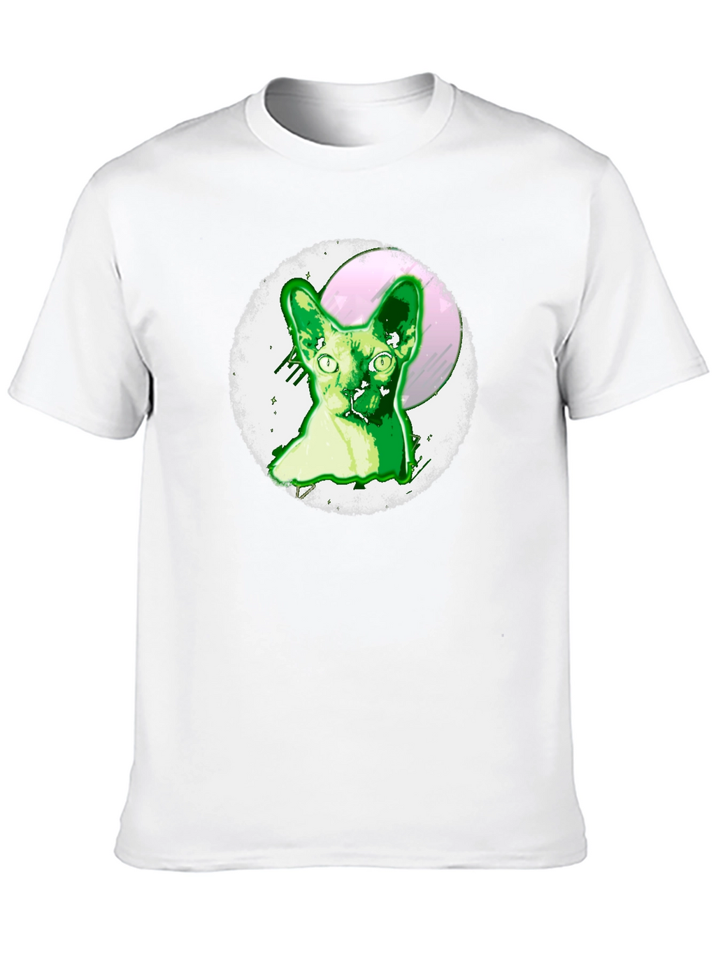 Sphynx Cat Graphic Tee - Unique Design