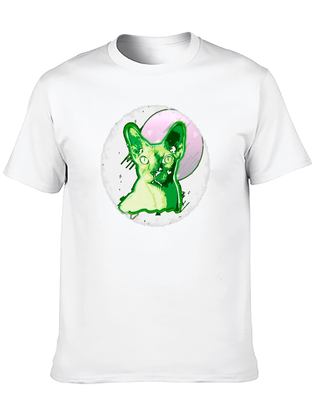 Sphynx Cat Graphic Tee - Unique Design