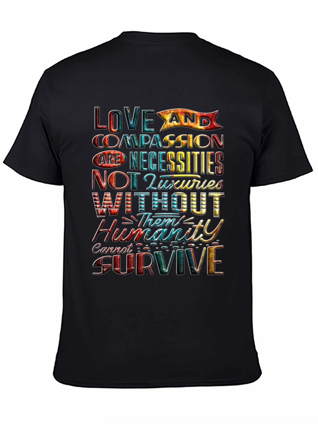 Love and Compassion Graphic T-Shirt