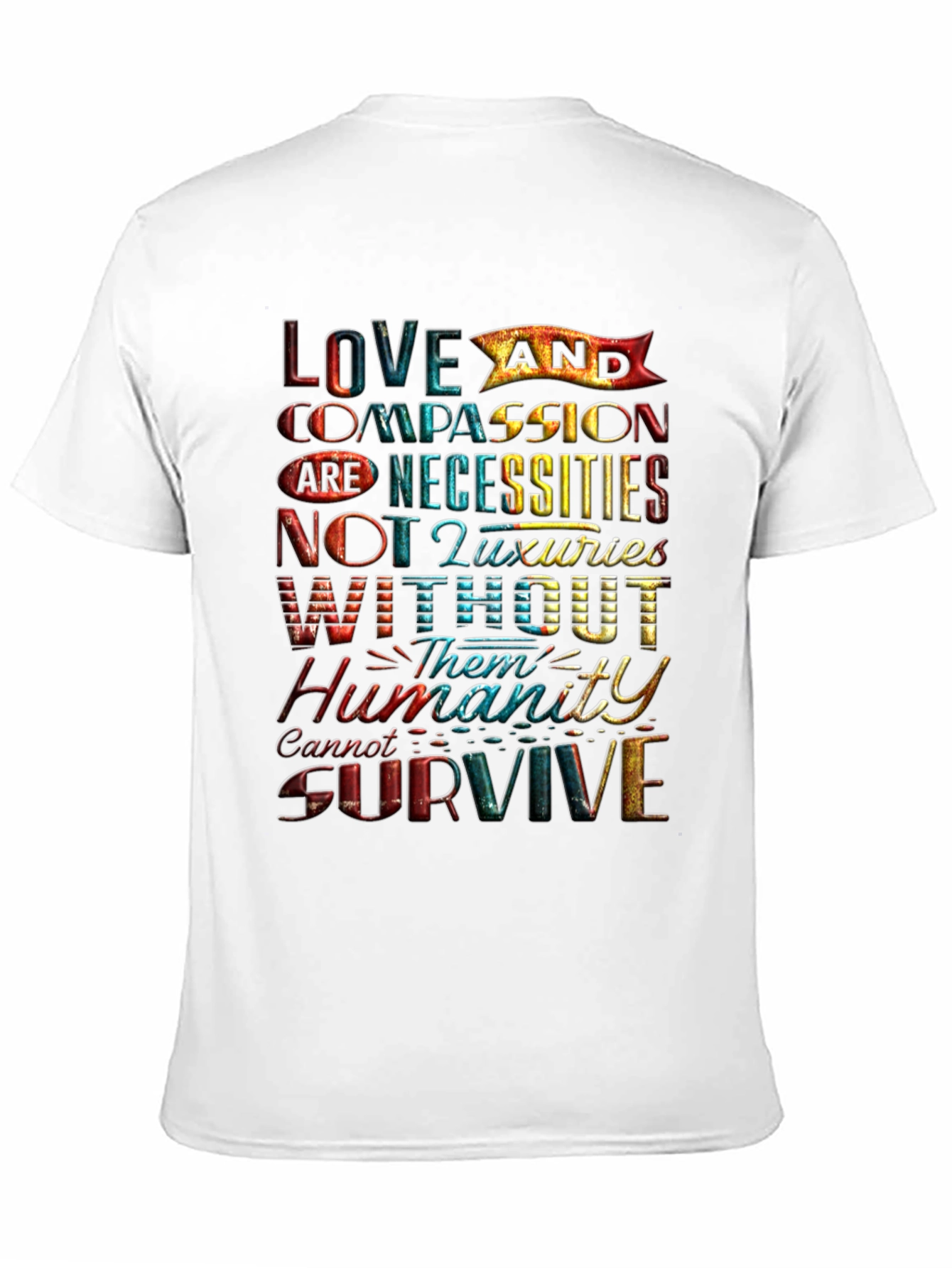 Love and Compassion Graphic T-Shirt