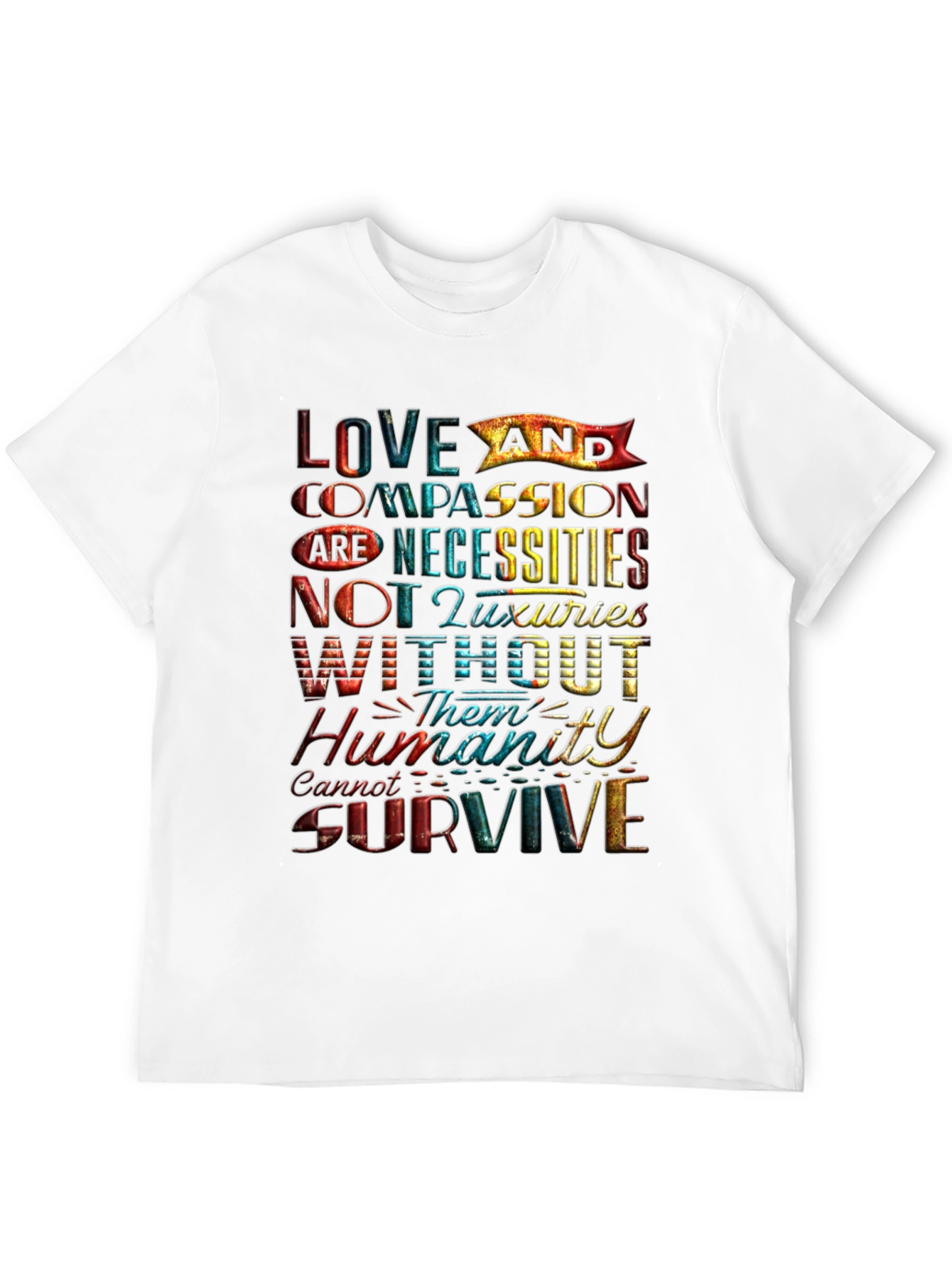 Love and Compassion Graphic T-Shirt