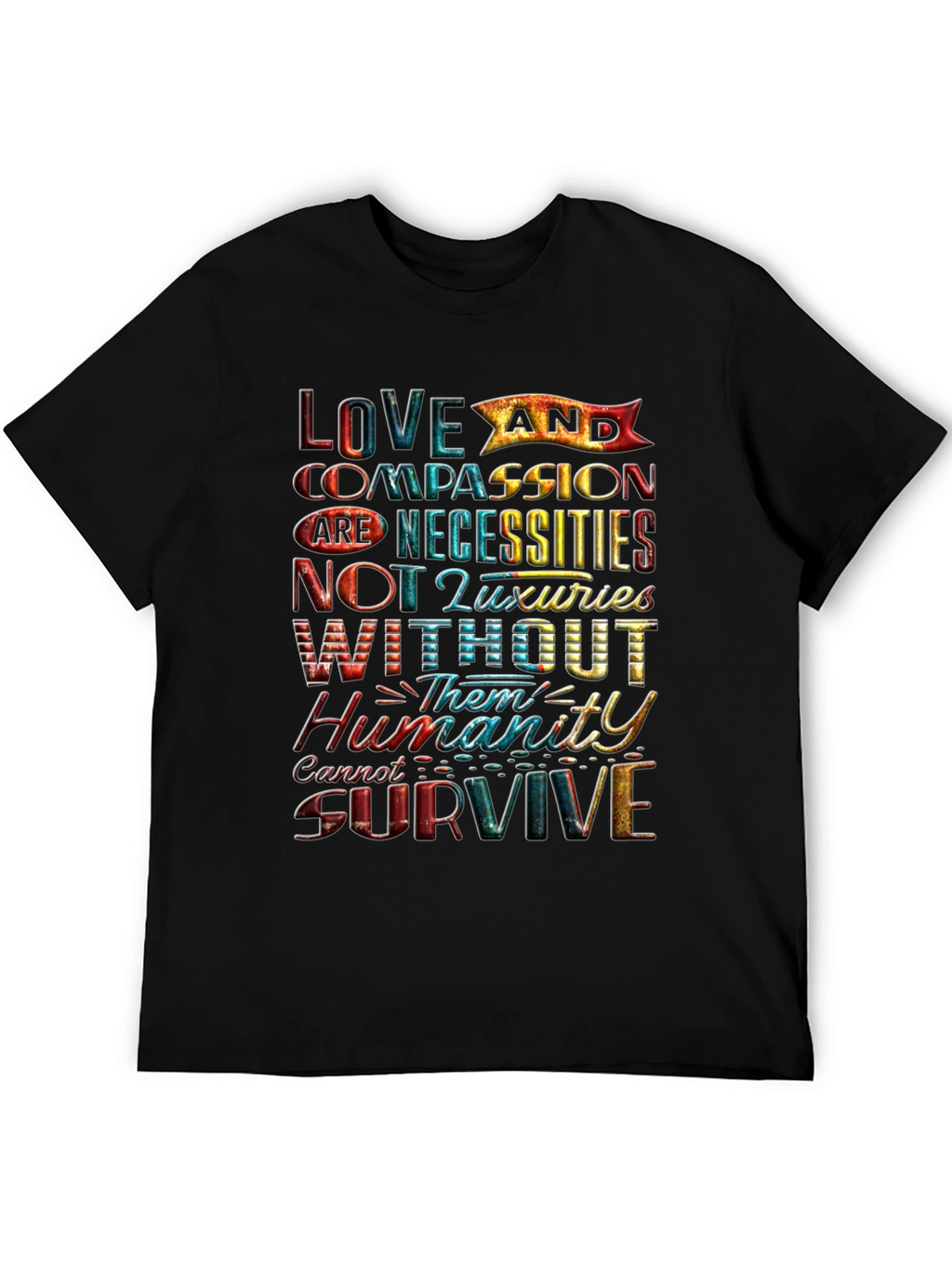 Love and Compassion Graphic T-Shirt