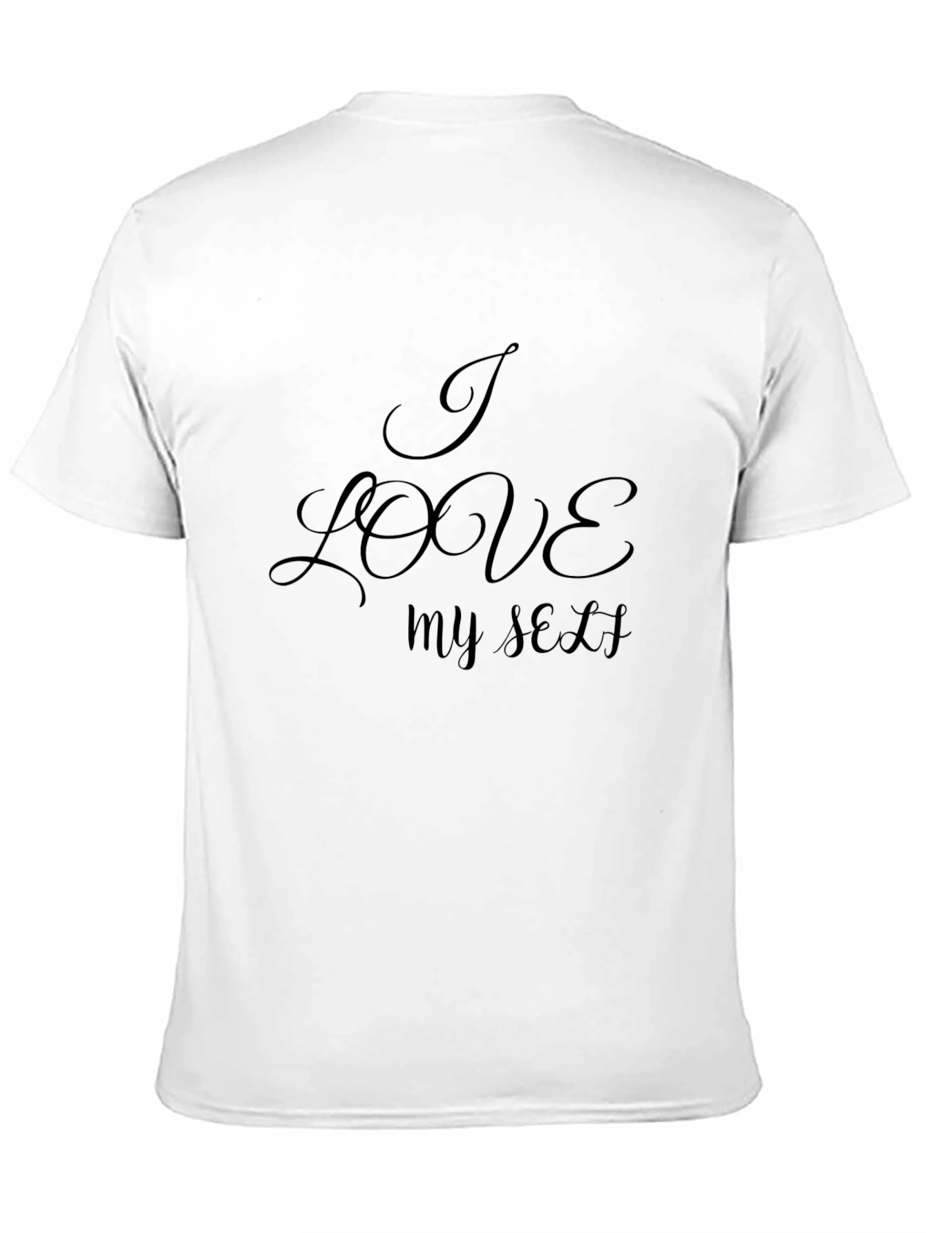 I Love Myself Black Graphic Tee