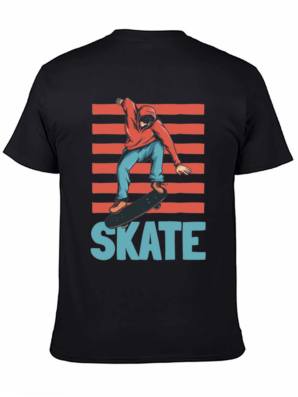 Skateboarding Graphic Tee - Cool Casual Style