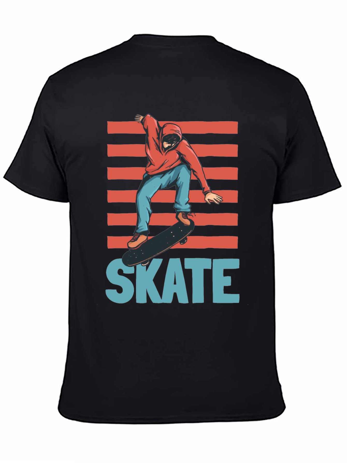 Skateboarding Graphic Tee - Cool Casual Style
