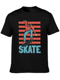 Skateboarding Graphic Tee - Cool Casual Style