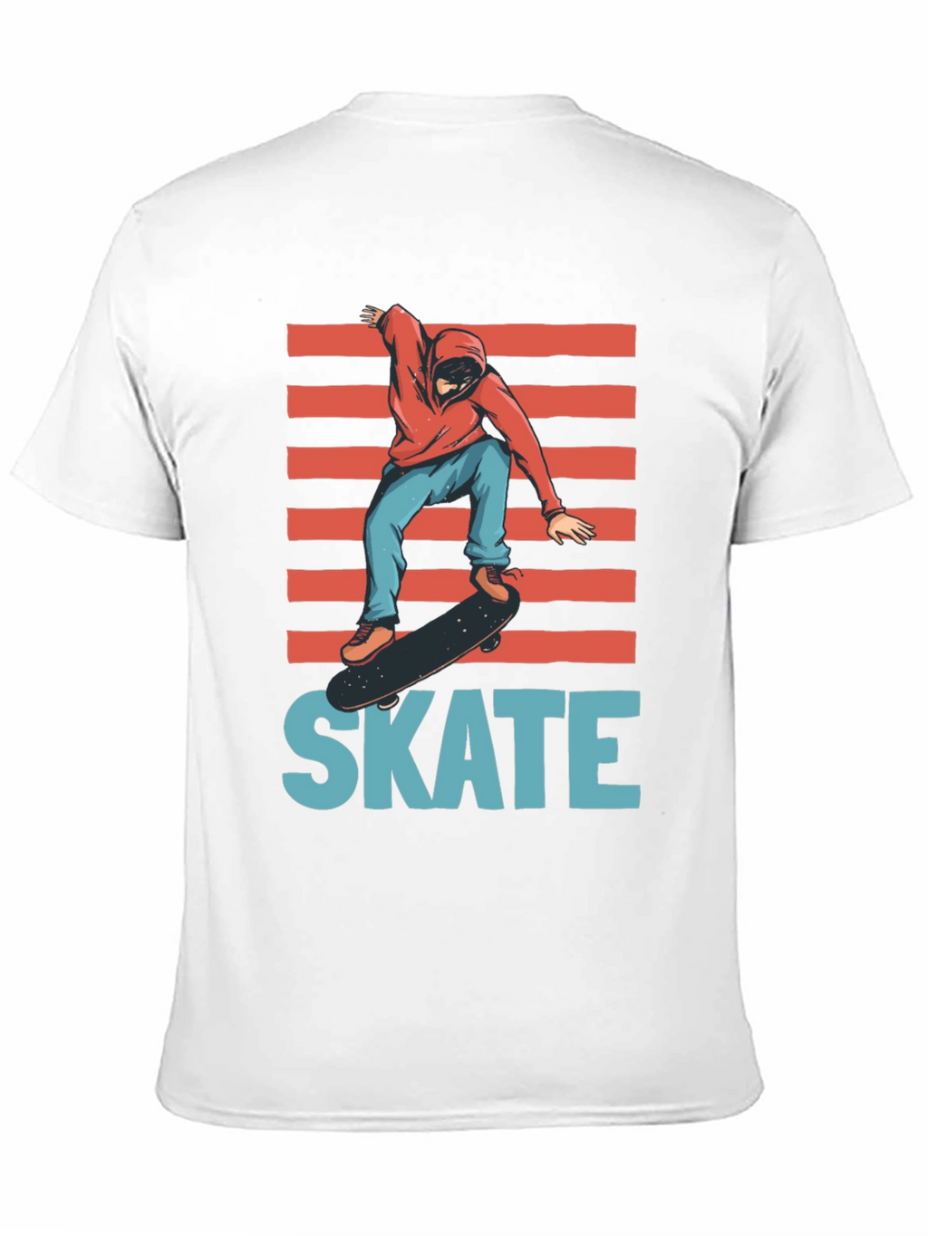 Skateboarding Graphic Tee - Cool Casual Style