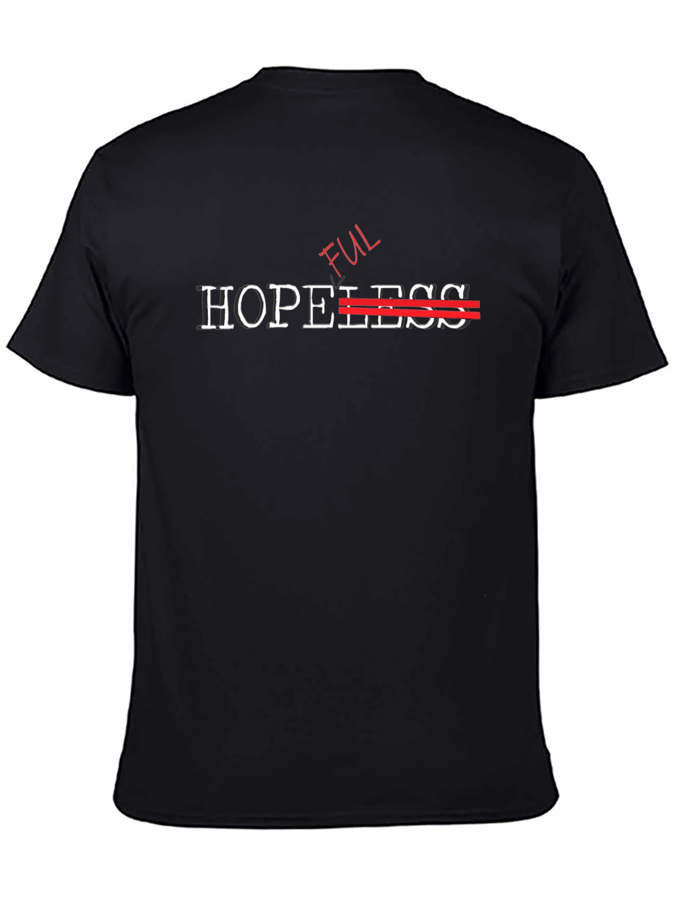 Hopeful T-Shirt - Mens Black Graphic Tee