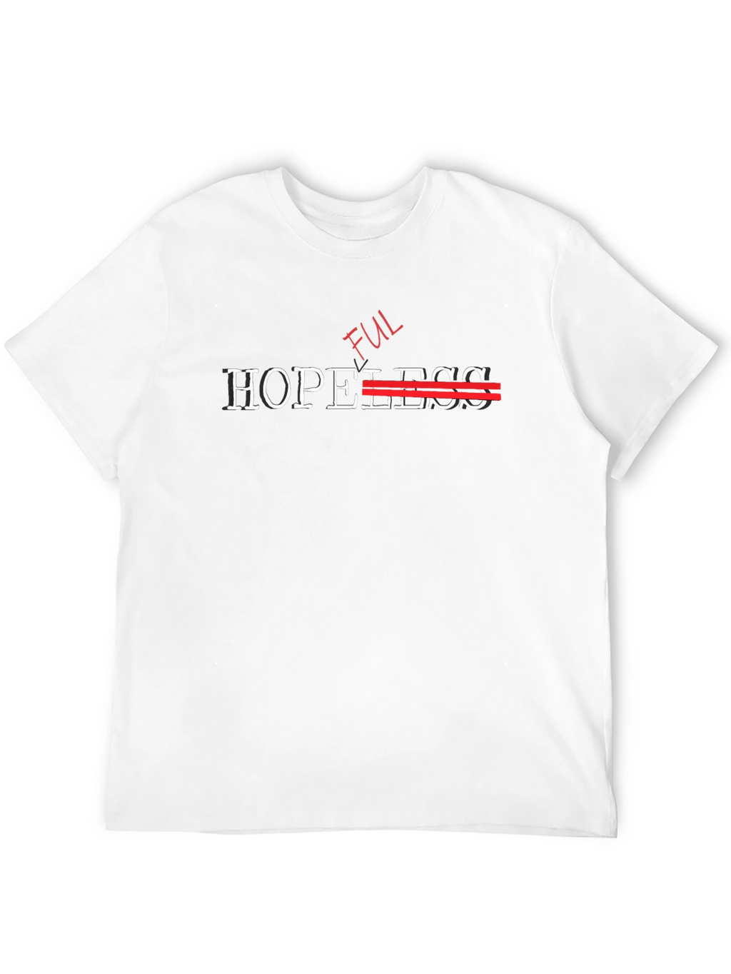 Hopeful T-Shirt - Mens Black Graphic Tee
