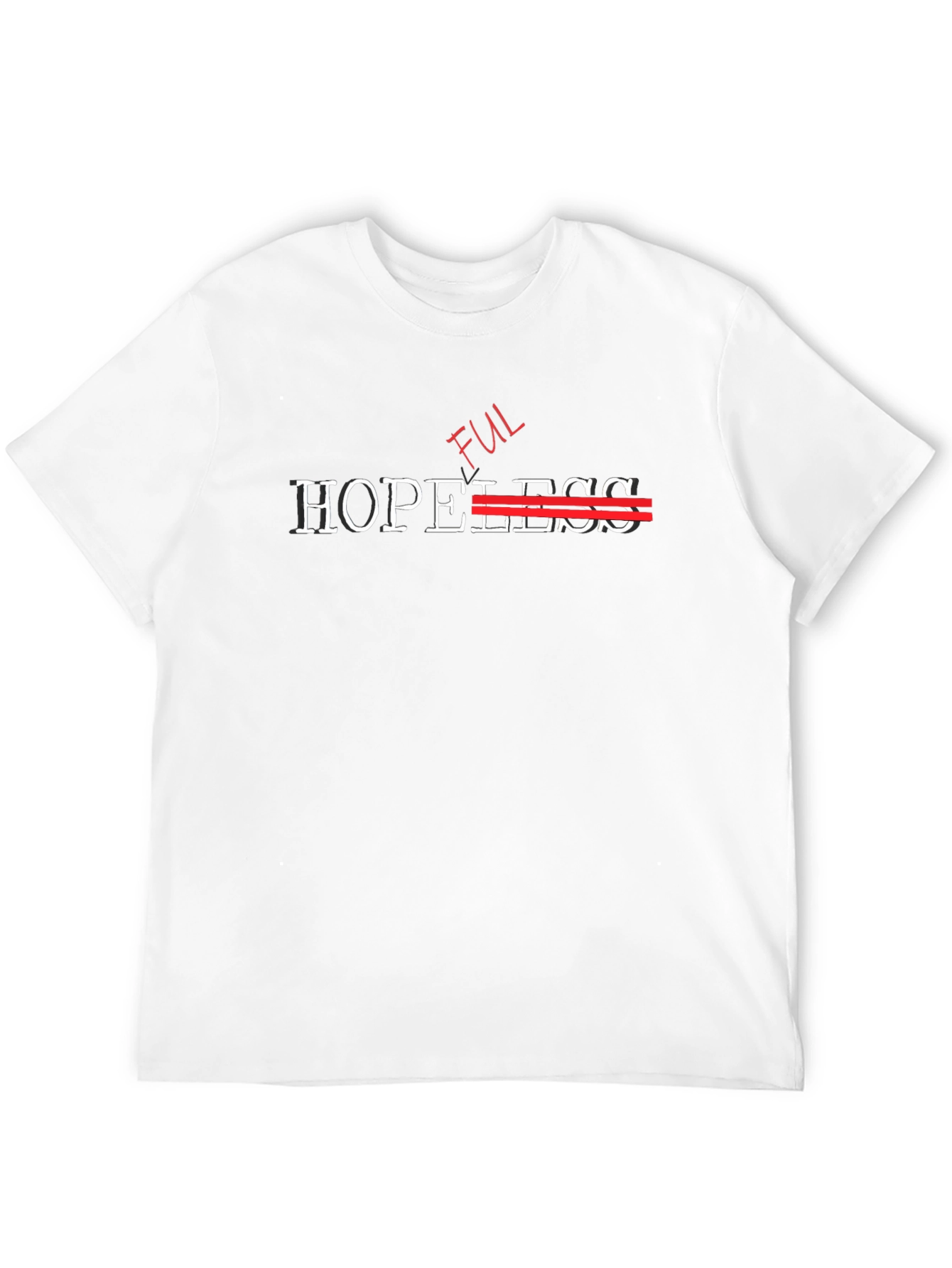 Hopeful T-Shirt - Mens Black Graphic Tee