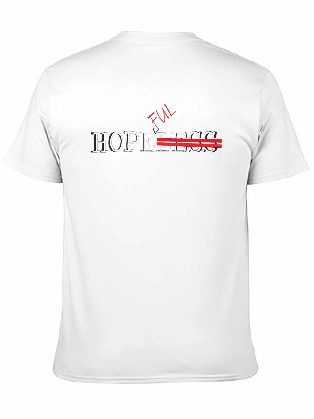 Hopeful T-Shirt - Mens Black Graphic Tee
