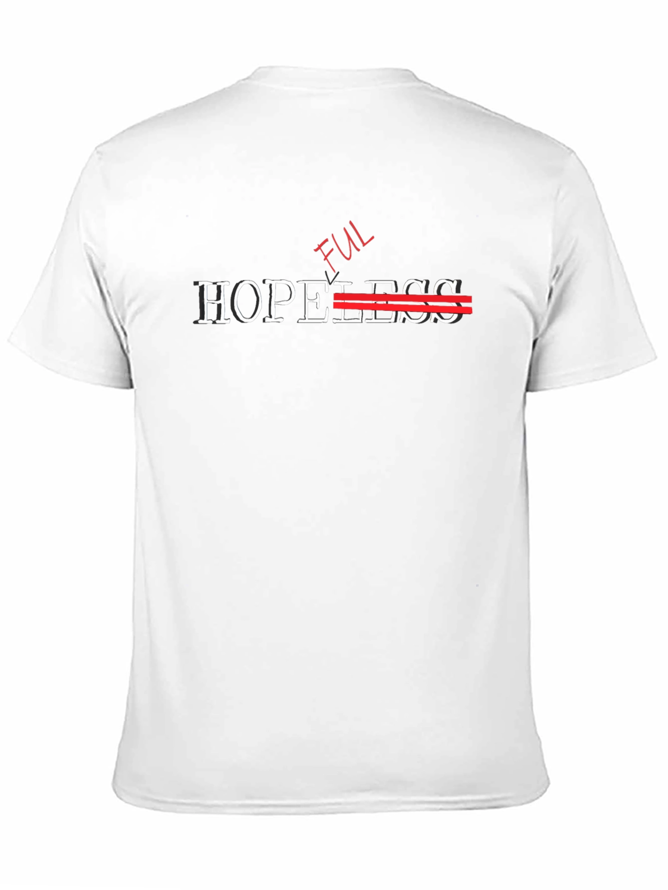 Hopeful T-Shirt - Mens Black Graphic Tee