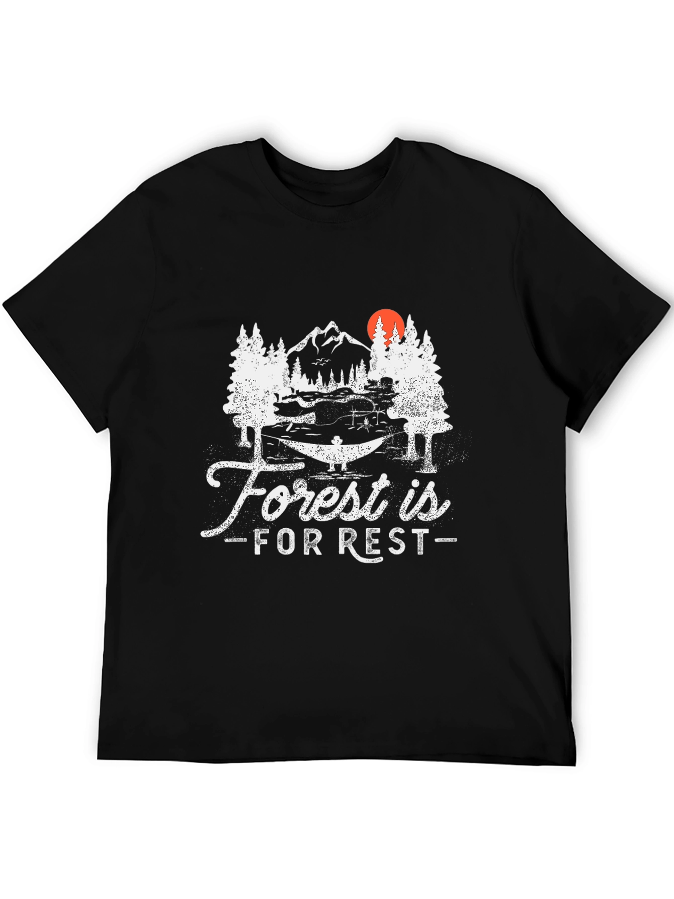 Forest Is For Rest T-Shirt - Nature Graphic Tee