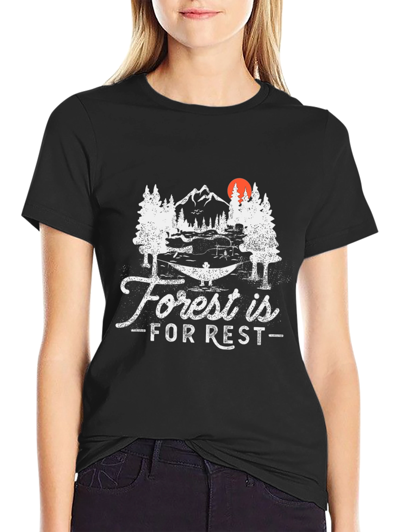 Forest Is For Rest T-Shirt - Nature Graphic Tee