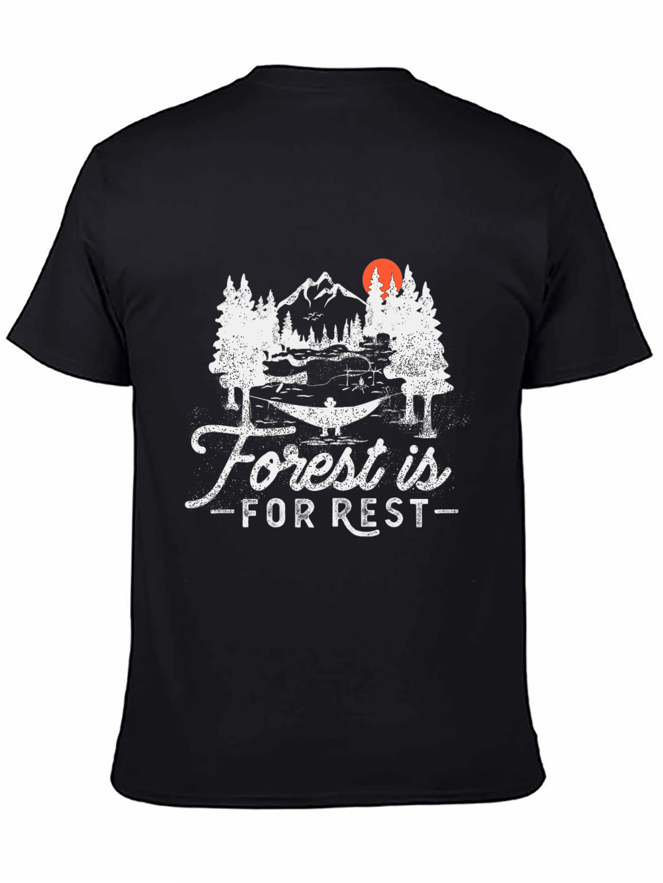 Forest Is For Rest T-Shirt - Nature Graphic Tee