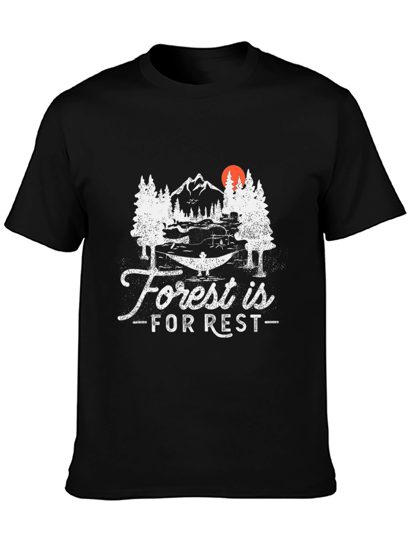 Forest Is For Rest T-Shirt - Nature Graphic Tee
