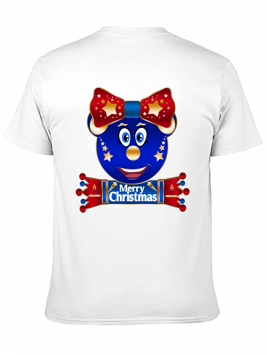 Festive Christmas Character Graphic T-Shirt