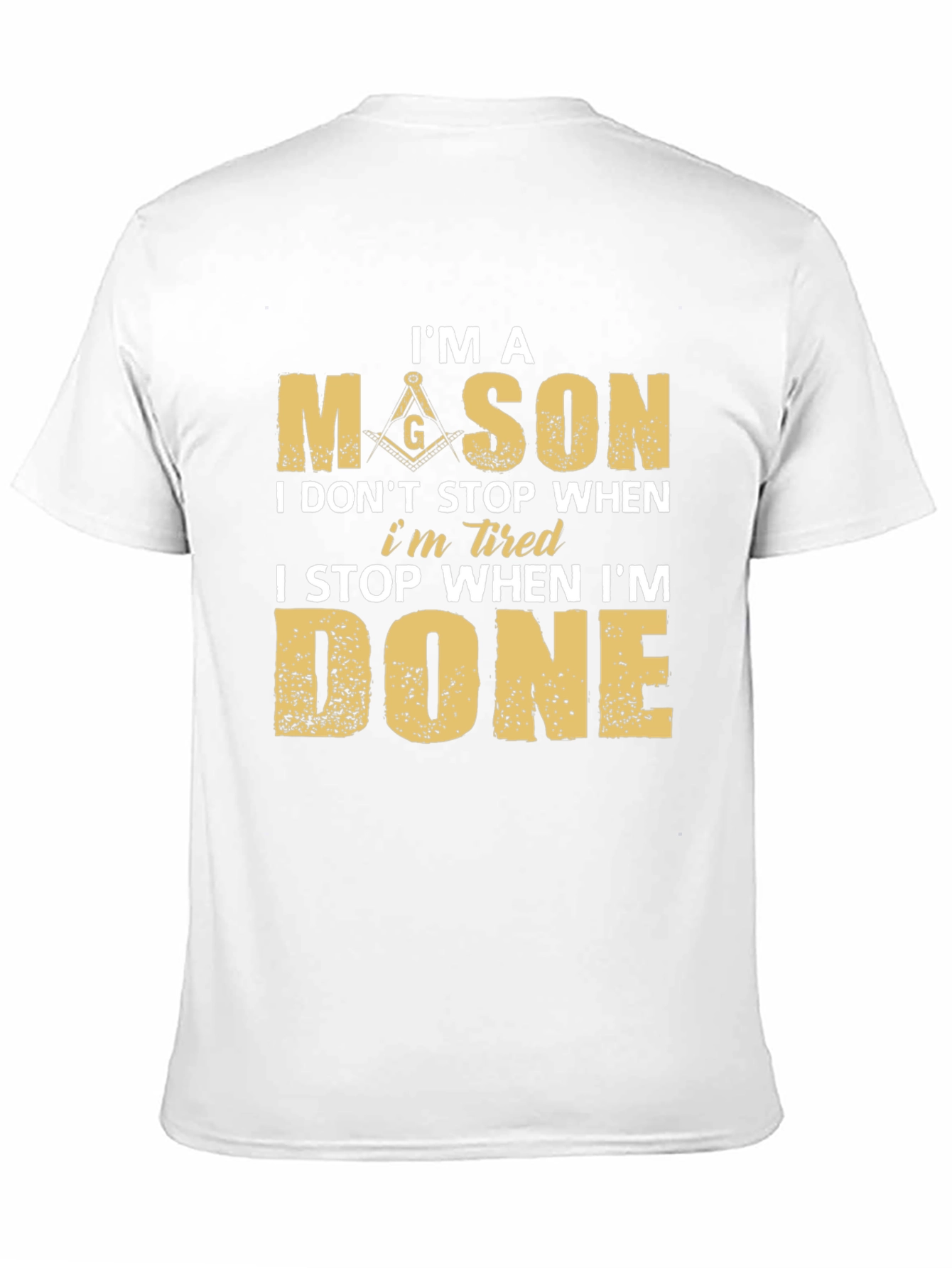 Im a Mason T-Shirt - Masonic Brotherhood Design