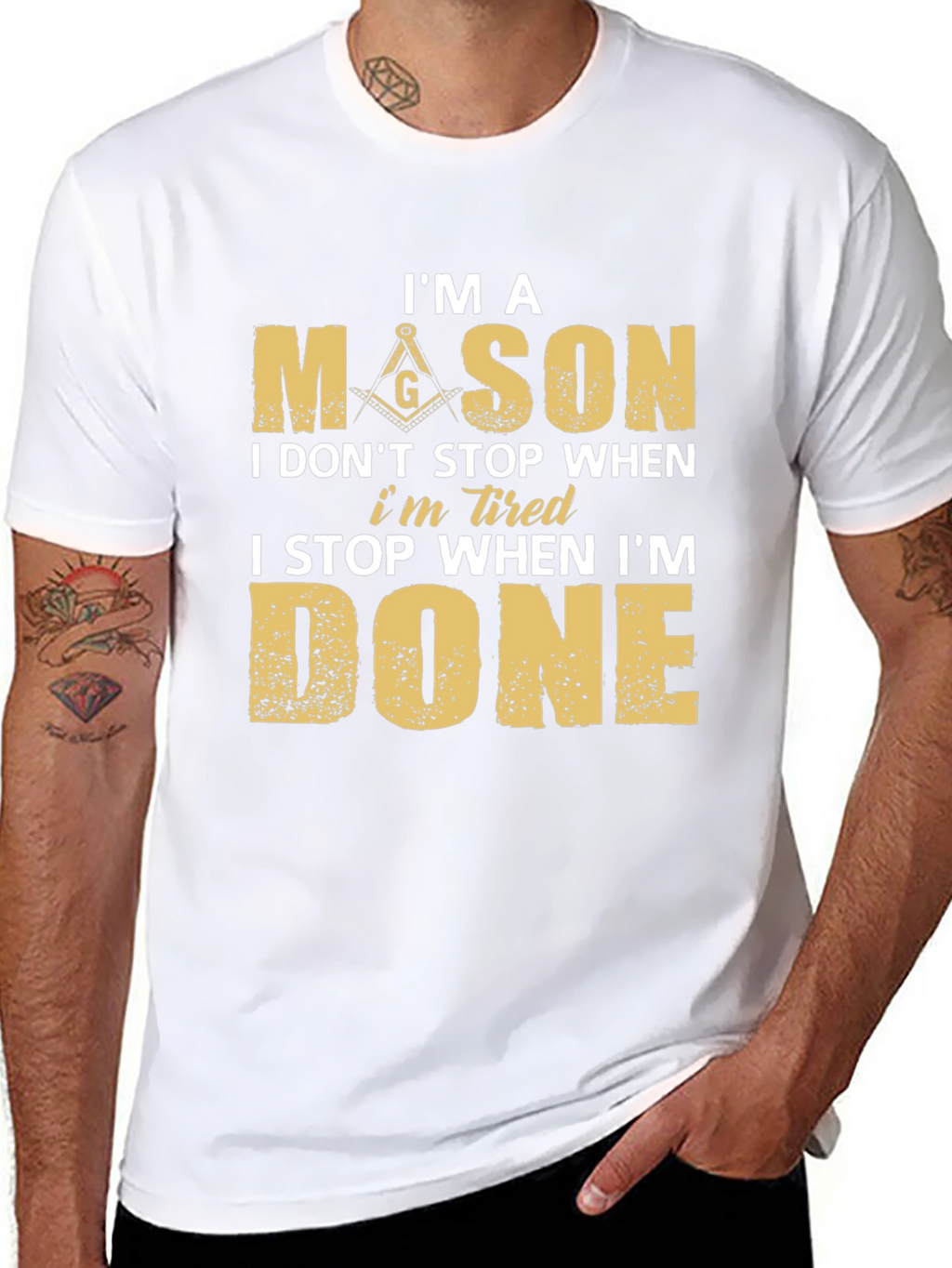 Im a Mason T-Shirt - Masonic Brotherhood Design