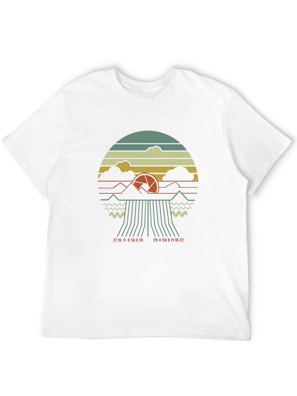 Retro Camera Aperture T-Shirt - Photography Enthusiast Tee