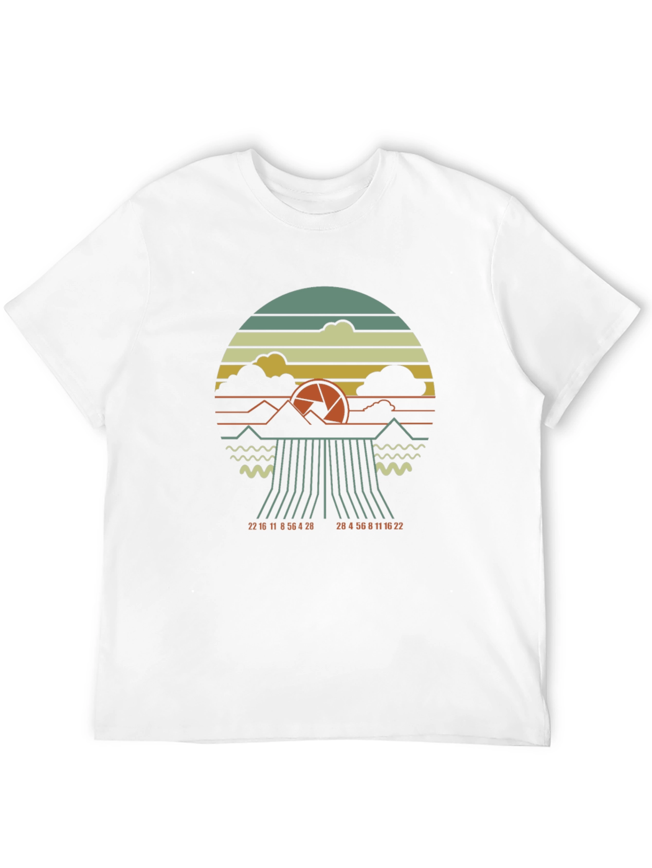 Retro Camera Aperture T-Shirt - Photography Enthusiast Tee