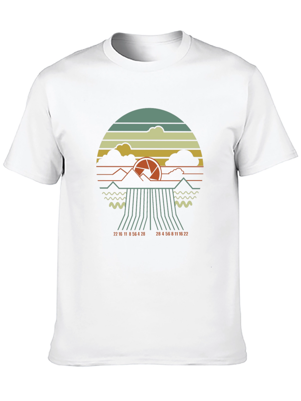 Retro Camera Aperture T-Shirt - Photography Enthusiast Tee
