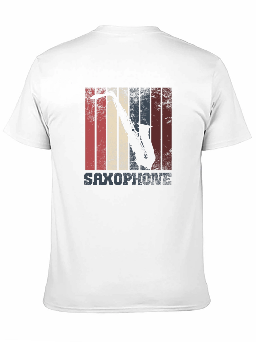 Saxophone Retro Style Graphic T-Shirt