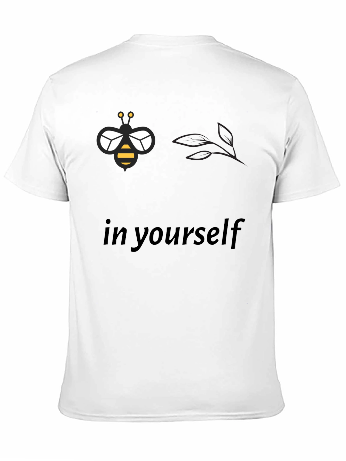 Bee Yourself Black T-Shirt